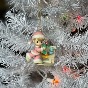 Vintage Precious Moments Christmas Ornament